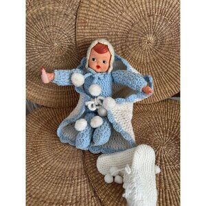 Baby Doll Head Crocheted